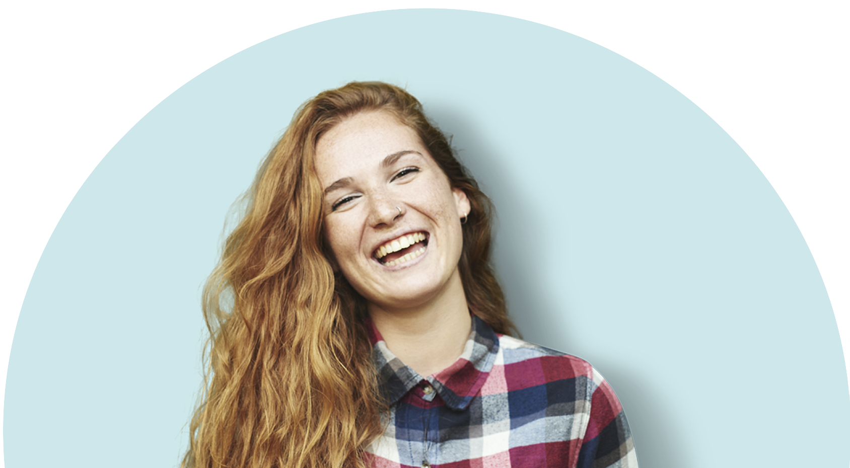 smiling woman hero image